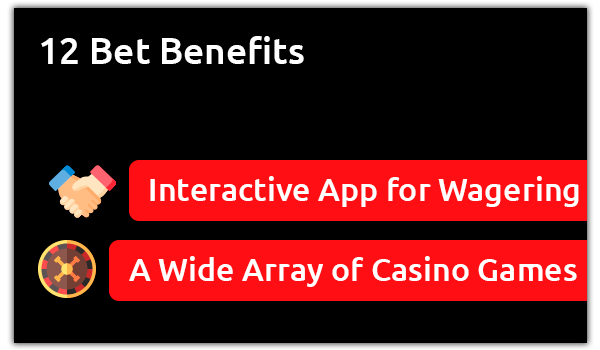 12bet benefits