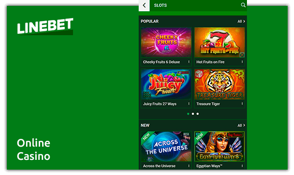 linebet online casino