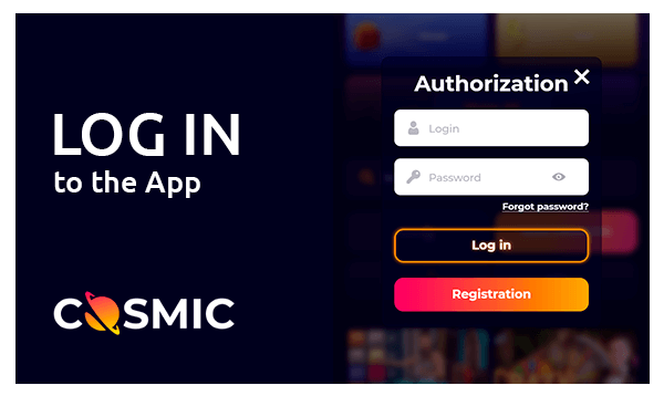 How to Log In to Cosmicslot account