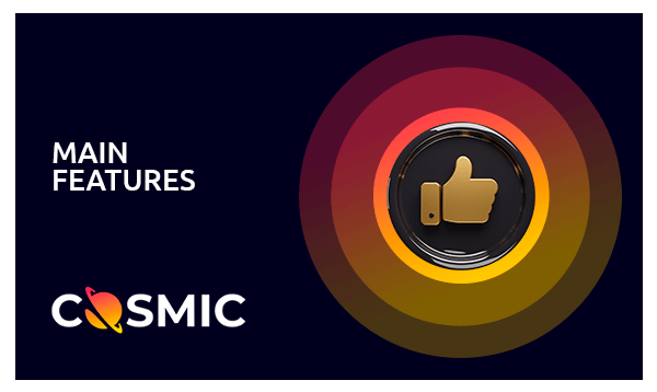 cosmicslot main features