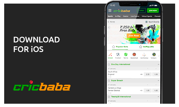 cricbaba app: download for iPhone