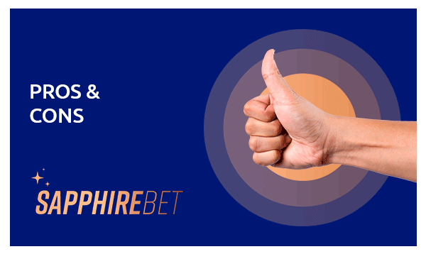 Advantages and Disadvantages of Saphirebet App