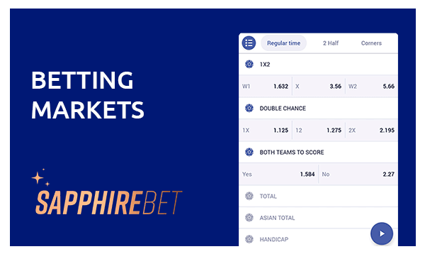 sapphirebet betting markets