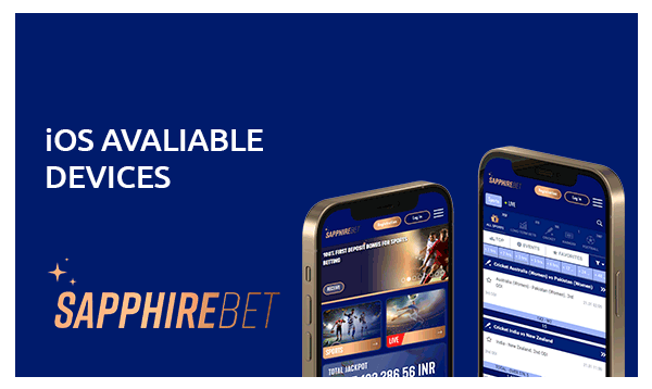 sapphirebet iOS app avaliable devices