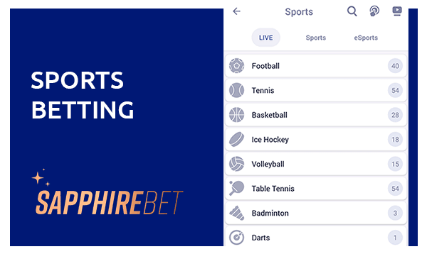 sapphirebet app sports betting